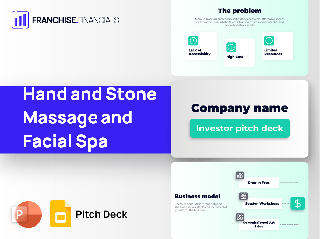 Hand and Stone Massage and Facial Spa Franchise Pitch Deck Template