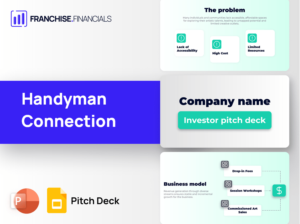Handyman Connection Franchise Pitch Deck Template