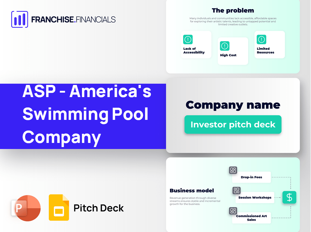 ASP - America's Swimming Pool Company Franchise Pitch Deck Template