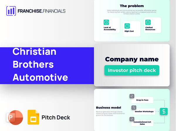 Christian Brothers Automotive Franchise Pitch Deck Template