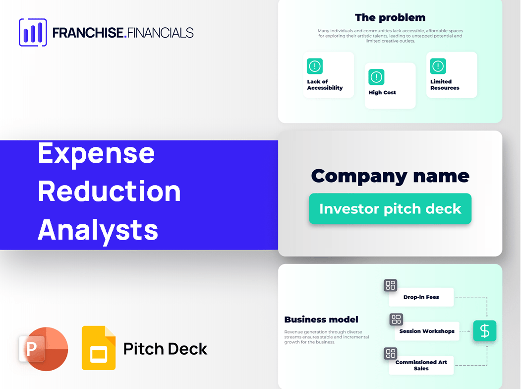 Expense Reduction Analysts Franchise Pitch Deck Template