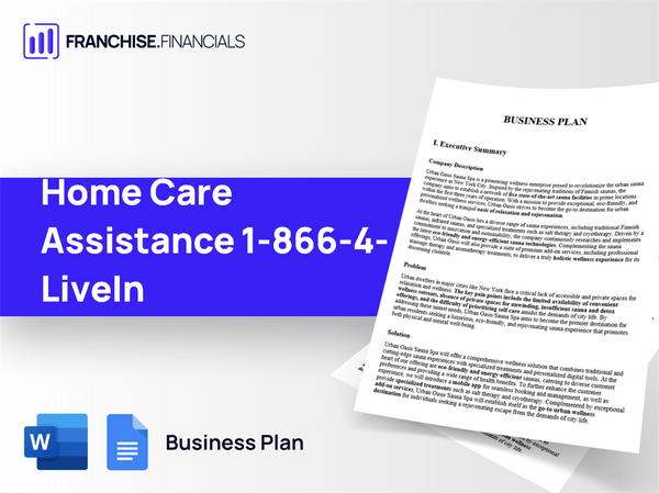 Home Care Assistance 1-866-4-LiveIn Franchise Business Plan Template