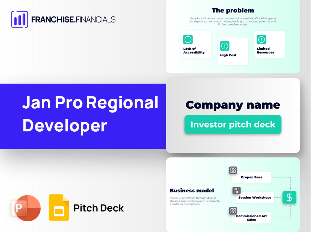 Jan Pro Regional Developer Franchise Pitch Deck Template