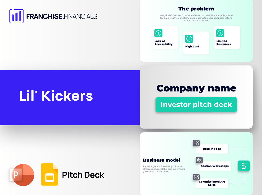 Lil' Kickers Franchise Pitch Deck Template