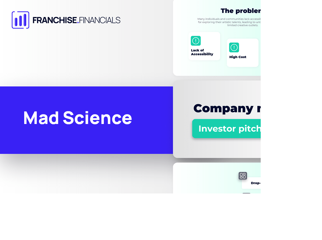 Mad Science Franchise Pitch Deck Template