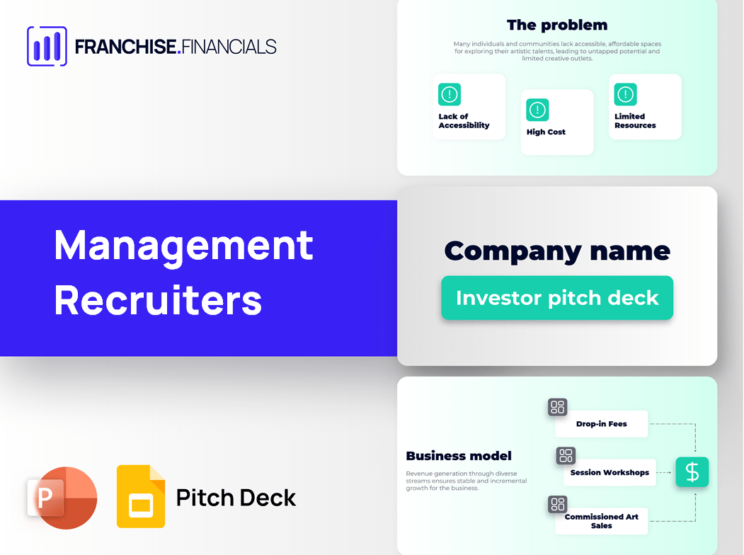 Management Recruiters Franchise Pitch Deck Template