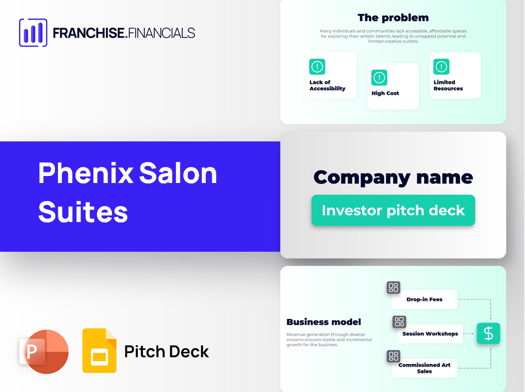 Phenix Salon Suites Franchise Pitch Deck Template