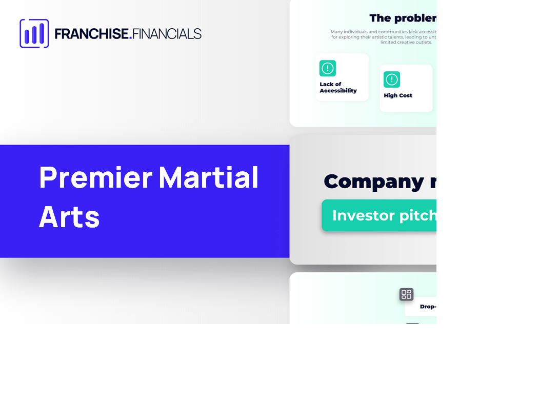 Premier Martial Arts Franchise Pitch Deck Template