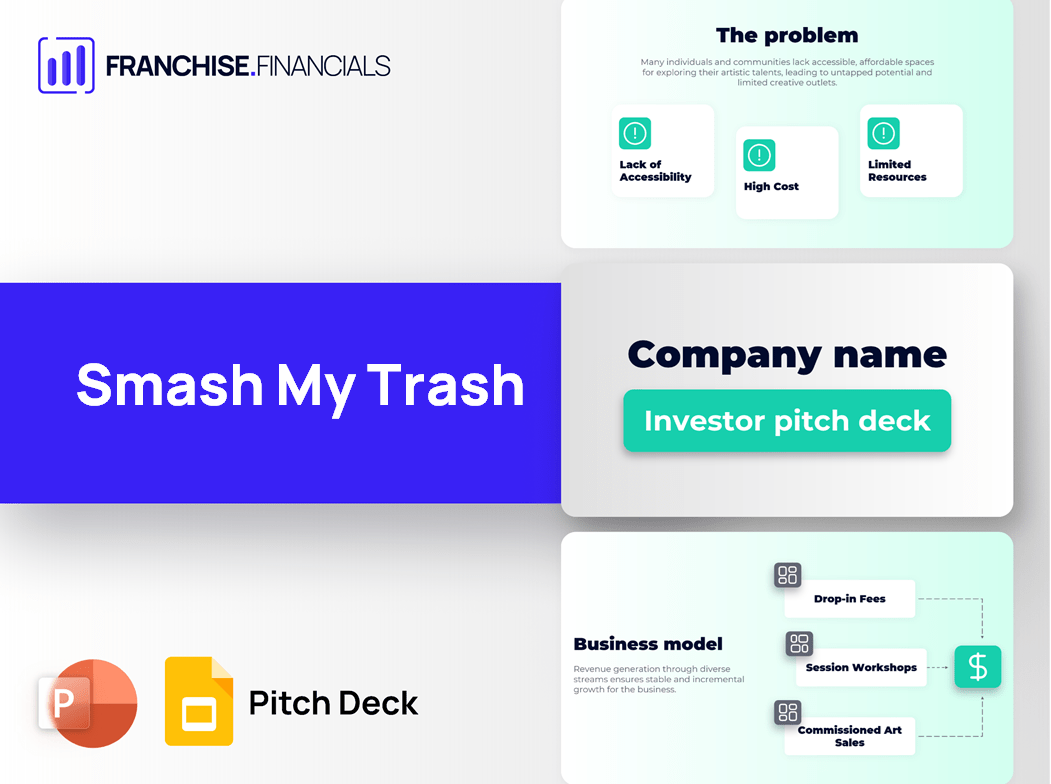 Smash My Trash Franchise Pitch Deck Template