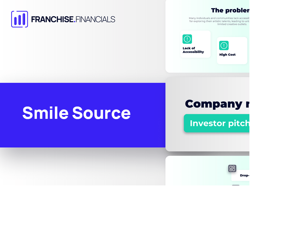 Smile Source Franchise Pitch Deck Template