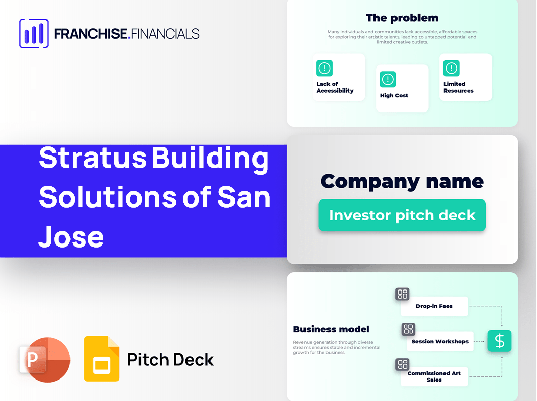 Stratus Building Solutions of San Jose Franchise Pitch Deck Template