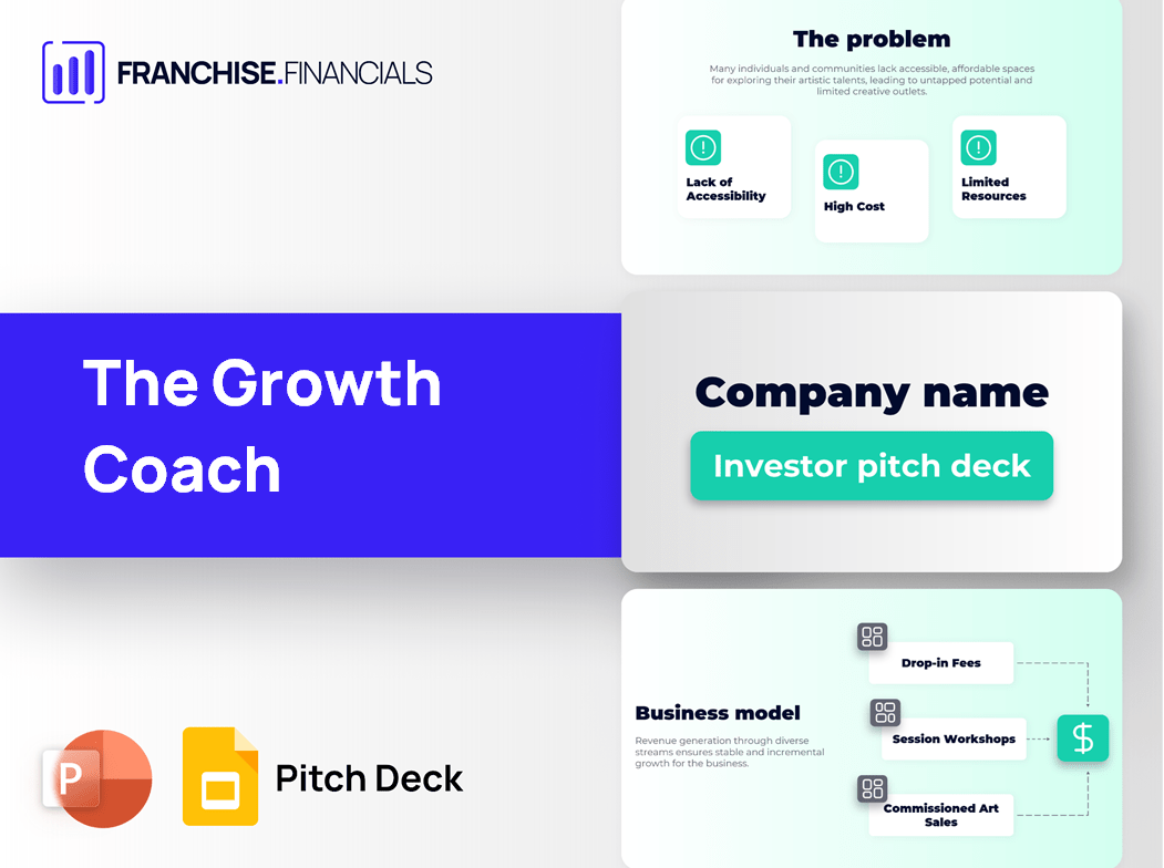 The Growth Coach Franchise Pitch Deck Template