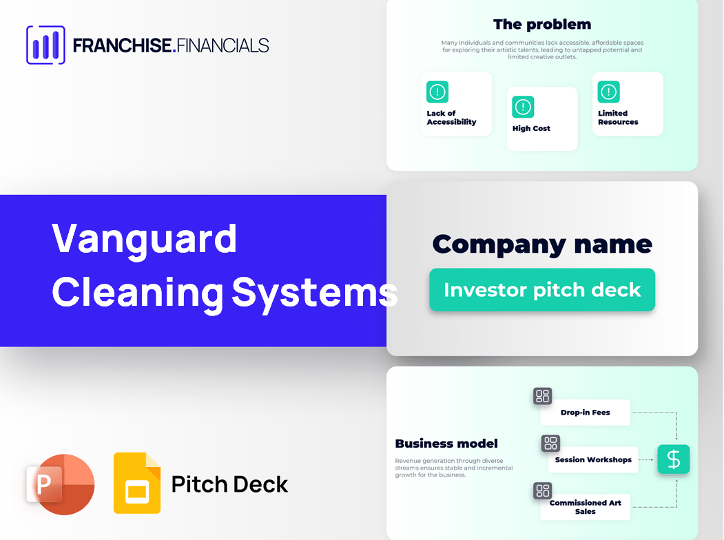 Vanguard Cleaning Systems Franchise Pitch Deck Template